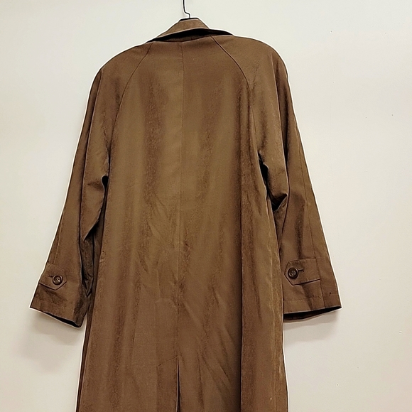 London Fog Raincoat Light Brown Trenchcoat Women's 6 Regular EUC - Picture 3 of 6